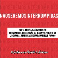Carta Aberta das Líderes do Programa de Aceleração de Desenvolvimento de Lideranças Negras