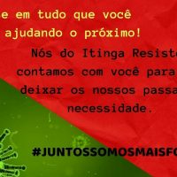 Movimento do Bairro de Itinga Recolhe Doações para Moradores Carentes