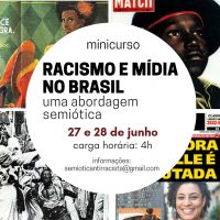 Inscrições abertas para minicurso sobre Semiótica e Racismo na Mídia Brasileira