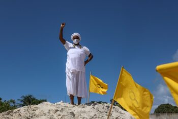 Após protestos MP da Bahia recomenda a suspensão imediatas das obras nas dunas do Abaeté