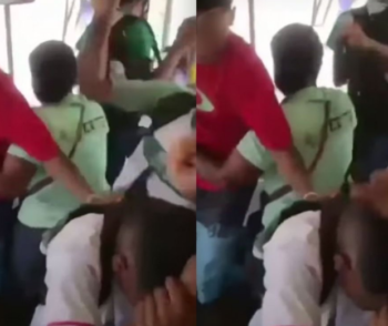 Vítima de homofobia, estudante é agredido por colegas dentro de um ônibus escolar em Camaçari (BA)