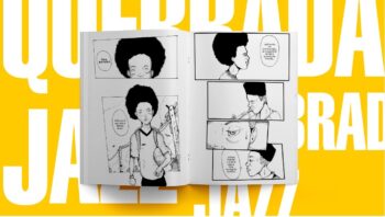 Designer gráfico cria HQ sobre jovens negros da periferia que encontram no jazz uma saída para lidar com a violência e o racismo