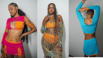 Marca de jovens negros de Madre de Deus lança coleção de roupas de crochê no Afropunk Bahia