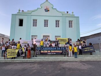 VIII Caminhada da Paz em Tucano (BA) lembra a morte de ativista de direitos humanos assassinado em 2018