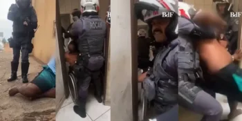 Homem é agredido com cacetadas e choques enquanto cadeirante leva chute no peito durante abordagem policial em Piracicaba (SP)