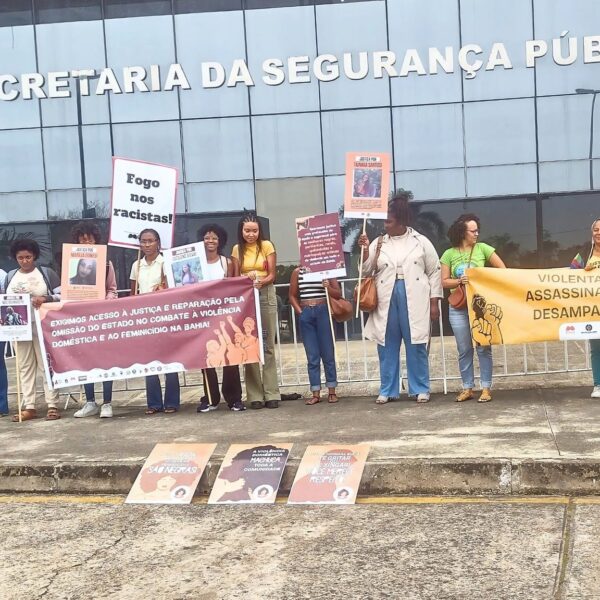 Organizações se reúnem em Salvador (BA) em ato por acesso à Justiça e combate à violência contra as mulheres
