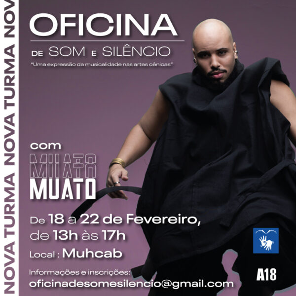 Multiartista Muato realiza segunda edição da ‘Oficina de Som e Silêncio’ no Rio de Janeiro