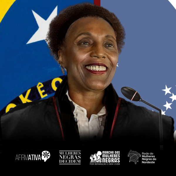 Vera Lúcia como primeira ministra negra titular no Tribunal Superior Eleitoral 