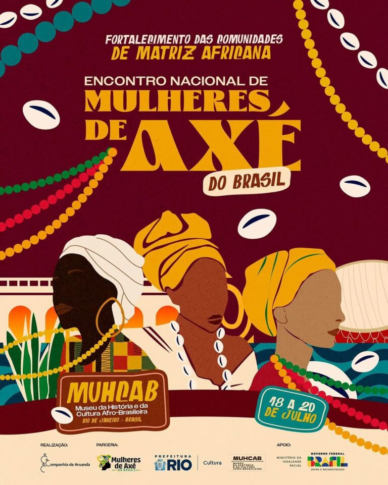 Encontro Nacional das mulheres de Axé debate enfrentamento ao racismo religioso e às desigualdades no Brasil