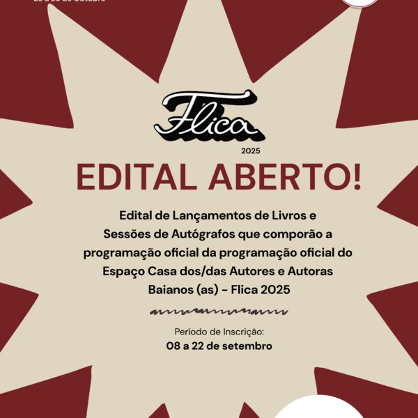 Flica abre chamada pública para lançamentos de livros e sessões de autógrafo