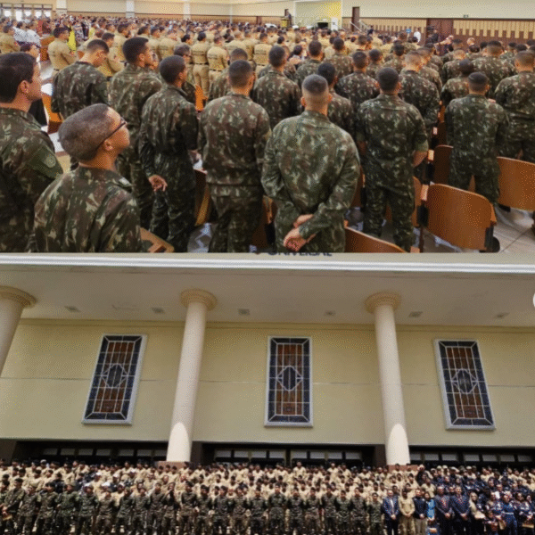 Evento promovido pela Igreja Universal mobiliza 100 mil militares no mesmo dia 