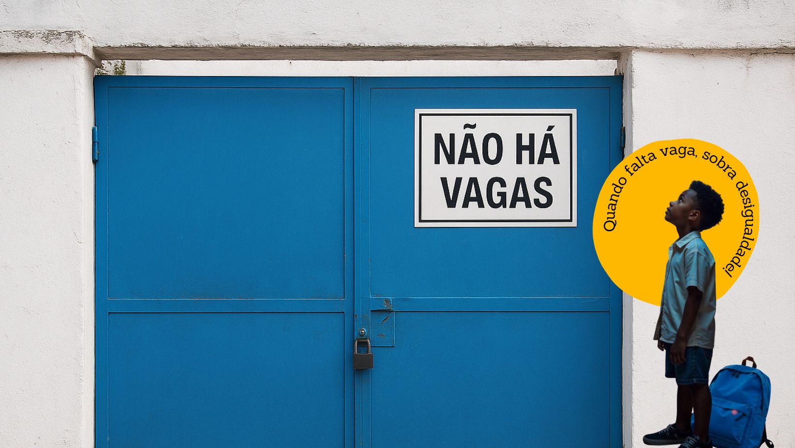 Falta de vagas deixa crianças fora da escola no Bairro de Itapuã, em Salvador (BA)