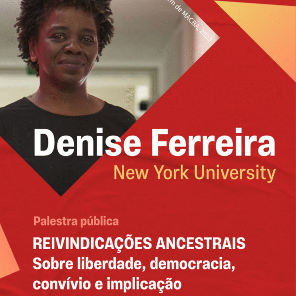 Palestra de Denise Ferreira na USP debate descolonização do pensamento