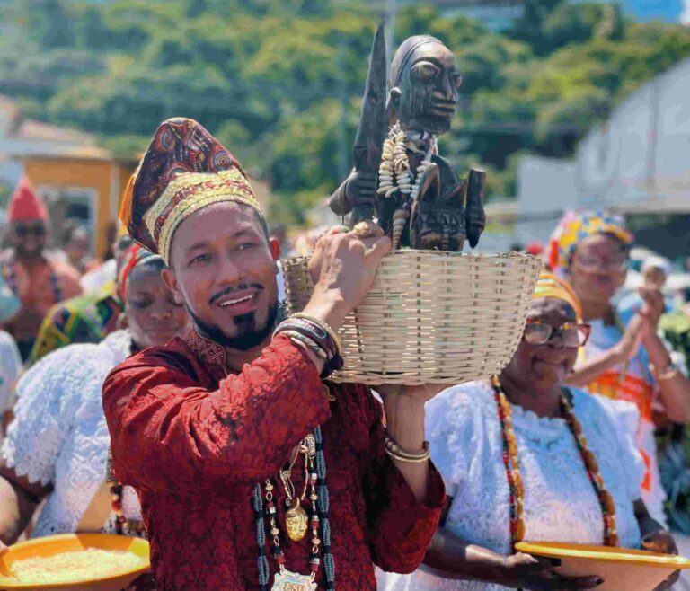 Abertura da 5ª edição do Olojá, Senhor do Mercado acontece no Forte da Capoeira em Salvador (BA)