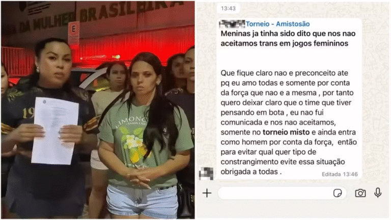 Equipe é impedida de disputar torneio em Fortaleza (CE) após inclusão de jogadora trans