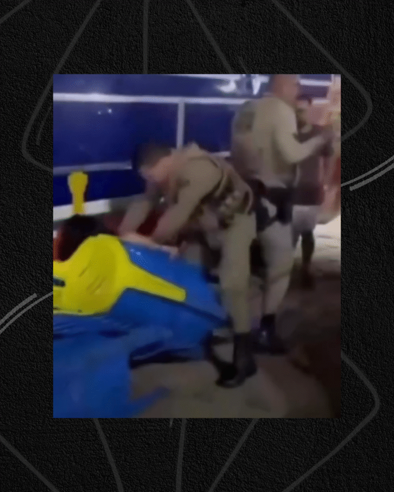 Policial Militar agride mulher durante evento no interior da Bahia