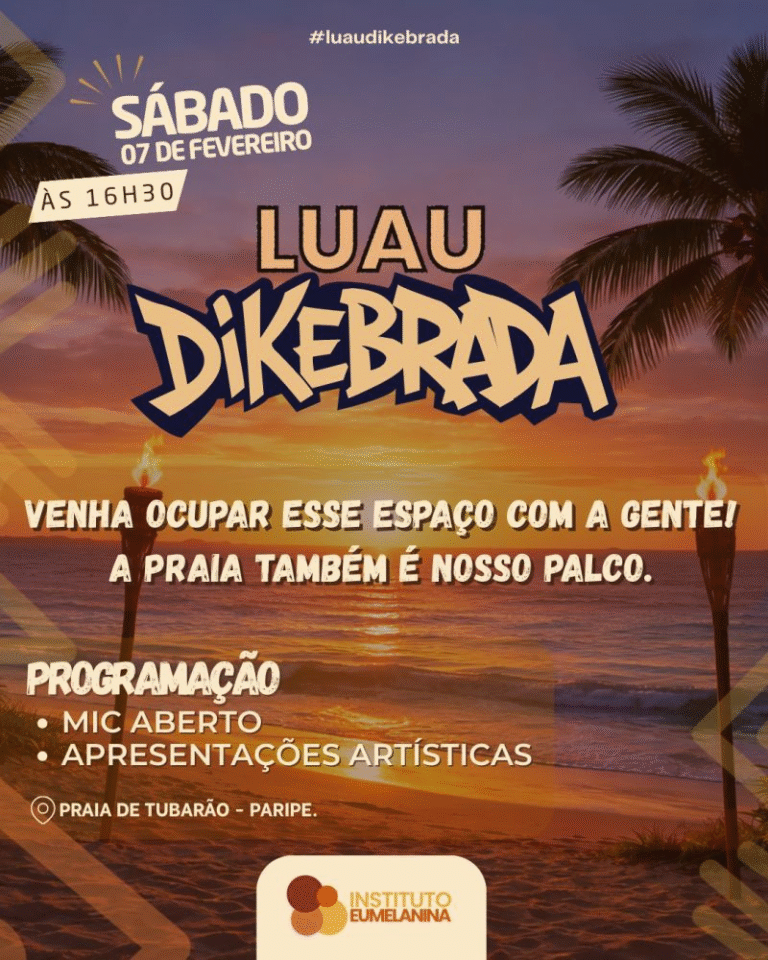 Luau DiKebrada acontece na Praia de Tubarão em Salvador (BA)