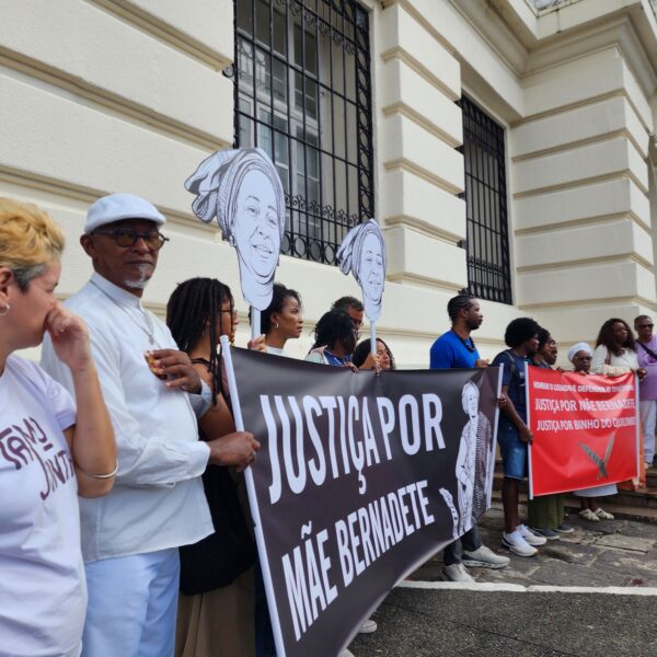 Caso Mãe Bernadete: Ato público marca início do júri popular em Salvador (BA)