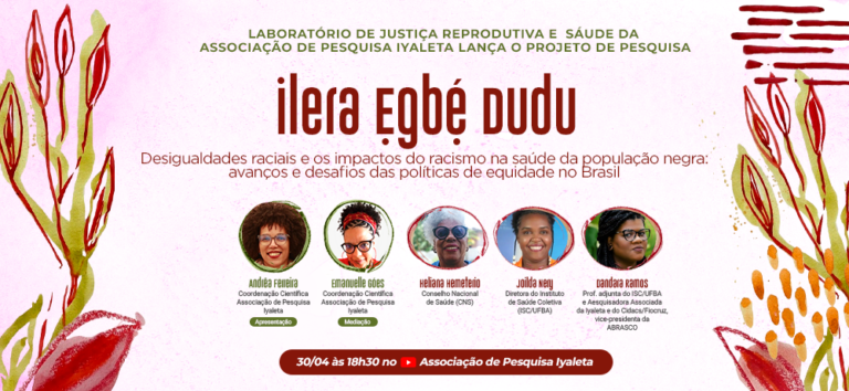 Associação de Pesquisa Iyaleta lança projeto para investigar desigualdades raciais na saúde da população negra no Brasil
