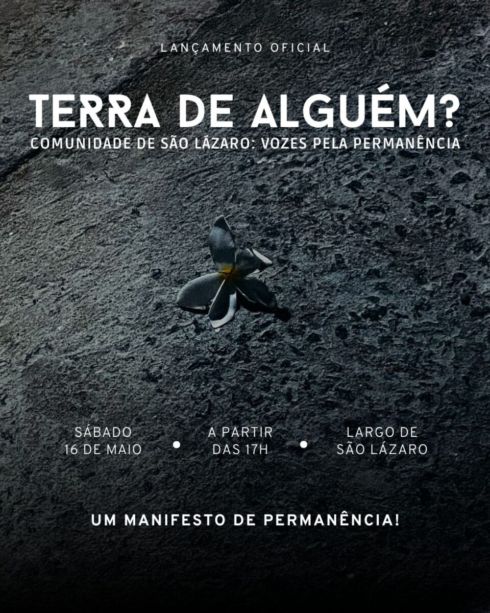 Documentário mostra luta da comunidade de São Lázaro pelo direito à permanência, em Salvador (BA)