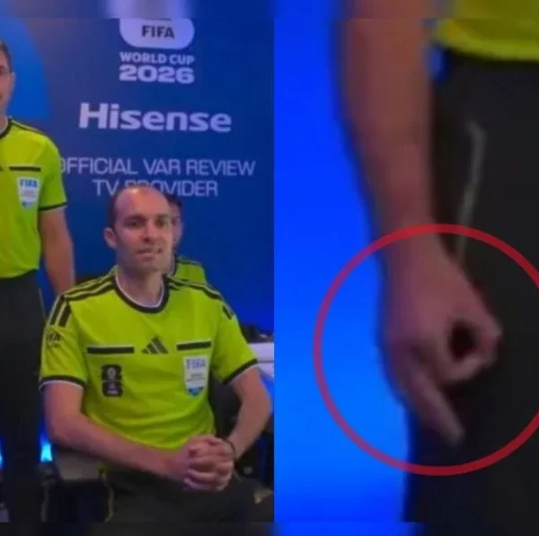 Árbitro da Copa do Mundo nega ter feito gesto supremacista de forma intencional e Fifa descarta punição