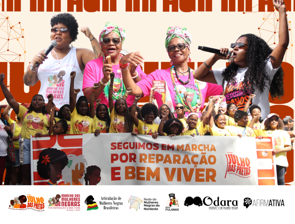Do Brasil para o Mundo: 14ª edição do Julho das Pretas fortalece agenda global por Reparação, Bem Viver e Novas Narrativas