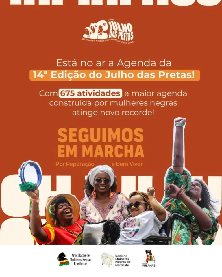 Julho das Pretas começa com 675 atividades no Brasil e na diáspora